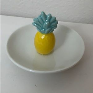 New pineapple Decorative Ceramic Ring holder
